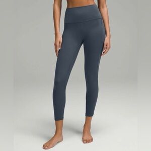 Lululemon | Align Iron Blue High-Rise Pant with Pockets 25" size 8